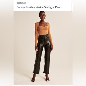 Abercrombie & Fitch Vegan Leather Pants